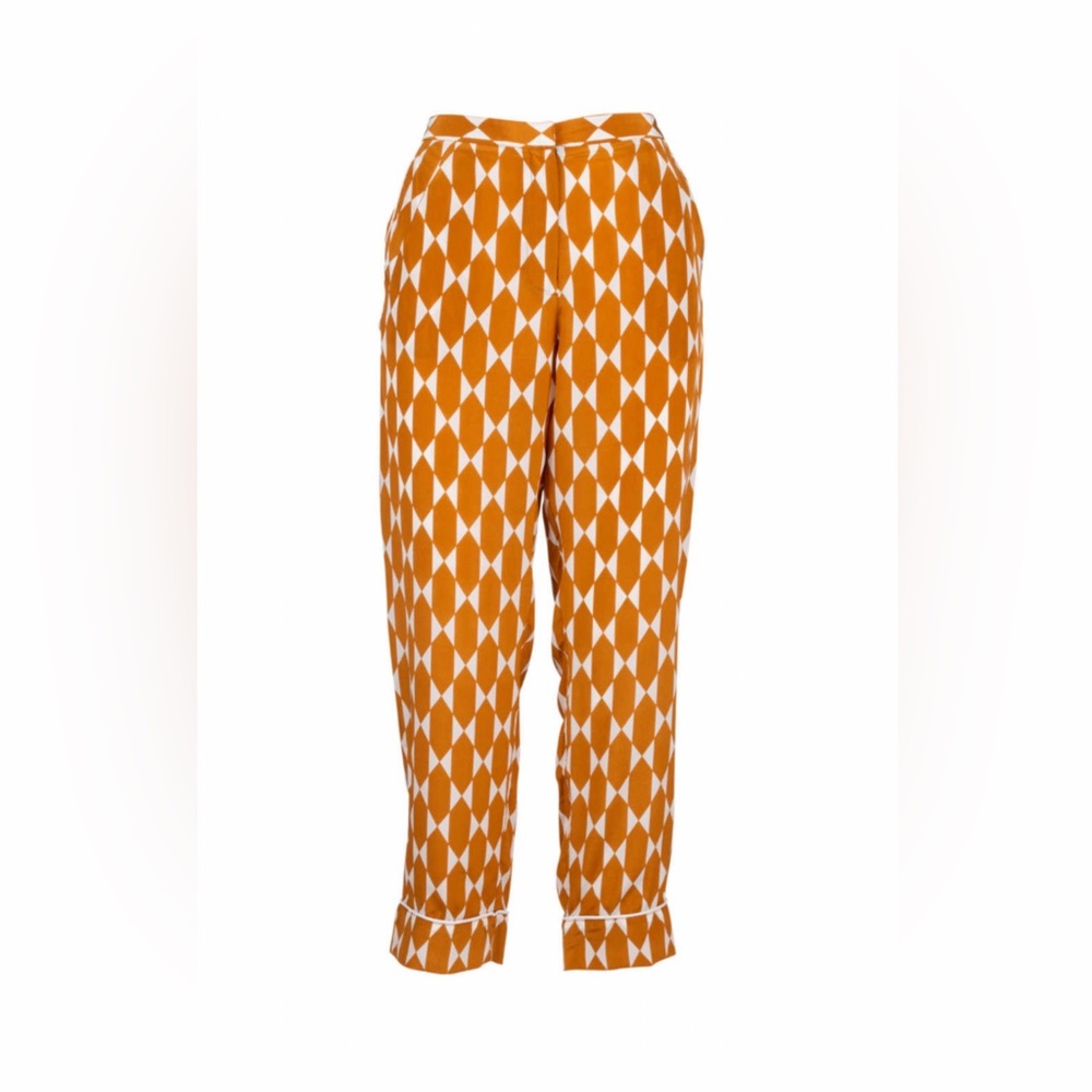 Tori Birch silk pants NWOT